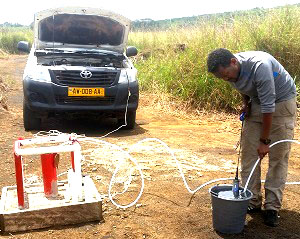Prelevement eau souterraine