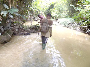 Prospection géologique